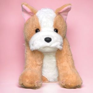 Warm & Cozy French bull dog teddy bear 
heating pad heated stuffed animals